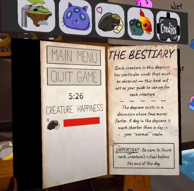 Bestiary Screenshot